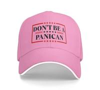 Cappello in Stile Hip Hop Don't Be A Panican Funny Don't Be A Panic Don't Panic Trendy Cappellino Trucker Regolabile Berretto Uomo per Uomo Amico Compleanno