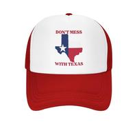 Cappello in Stile Hip Hop Don't Mess with Texas The State Texas Classico Cappellino per Uomo Flessibile Cappellino Trucker per Ciclismo Caccia Corsa