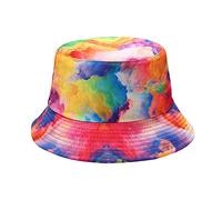 Cappello in tessuto da uomo per attività all'aria aperta Fisherman's Hat Basin Hat Bucket Fashion Printing Baseball Caps Cappello per bambini, rosa intenso, Taglia unica
