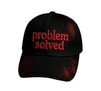 Cappello insanguinato risolto problema decorazione di Halloween, cappello unisex casual macchia di sangue scuro cappello risolto problema alla moda snapback cappello, cappelli sanguinanti di Halloween