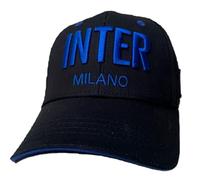 Cappello Inter Ufficiale Bambino Berretto Cappellino F.C. Internazionale Alta qualità Enzo Castellano Nero CAPINNEBANE