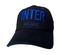 Cappello Inter Ufficiale Berretto Cappellino F.C. Internazionale Alta qualità Enzo Castellano Nero CAPINNE153193