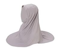 Cappello Intero Hijab,Cappello Hijab a Doppio Strato con Bordo | Cappelli E Cappelli Da Donna In Eventi Culturali Matrimonio Yoga Preghiera Estate E Nuoto, Pistola grigia, Consulte la descripción