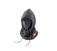 Cappello invernale caldo con maschera e scaldacollo, passamontagna antivento 3 in 1 for uomo e donna, cappello con maschera, protezione dal freddo in bicicletta(Grey hooded)