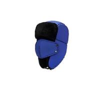 Cappello invernale caldo e spesso per la caccia, berretto antivento da ciclista con paraorecchie (blu