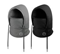 Cappello invernale caldo, maschera, scaldacollo, passamontagna antivento 3 in 1 for uomo e donna, impermeabile, cappello con maschera(2PCS-Dark gray2)