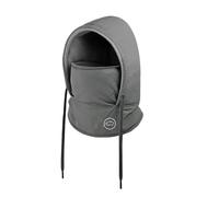 Cappello invernale caldo, maschera, scaldacollo, passamontagna antivento 3 in 1 for uomo e donna, impermeabile, cappello con maschera(Dark gray)