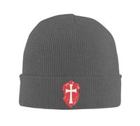 Cappello Invernale Crusader Knights Templar Cross Morbido Beanie Hat Elastico Berretto Invernale per Motociclismo Escursionismo Autunno