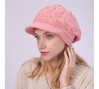 Cappello Invernale Da Donna Caldo Cappello Lavorato A Maglia Berretto Casual ☆