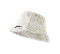 Cappello invernale da pescatore caldo in pelliccia sintetica, cappello invernale da pescatore, morbido e confortevole, comodo da indossare tutto il giorno e accessorio accogliente, bianco, Taglia