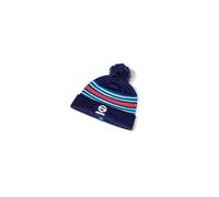 Cappello invernale di lana Pon Pon Originale Martini Racing morbido Blu taglia u
