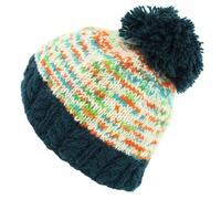 Cappello Invernale Lined A Pompon In Lana Fatto A Mano LoudElephant