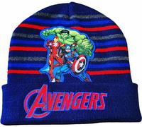 Cappello Invernale Morbido e Caldo per Bambini AVENGERS Blu