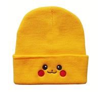 Cappello Invernale Pokemon da Collezione Anime Pikachu Unisex Ricamato In Cotone