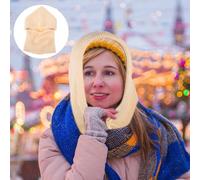 Cappello invernale Sciarpa con cappuccio Sciarpa monopezzo Cappello lavorato a