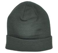 Cappello Invernale Unisex Grigio A Cuffia Pieno Semplice
