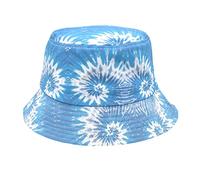 Cappello Invernale Uomo Cappello Inverno Uomo The Cappello da Pescatore con Parte Superiore Piatta in Cotone Abbinato Color Arcobaleno su Un Lato New York Beanie Cappello Uomo (Sky Blue, One Size)