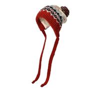 Cappello Invernale Uomo con Paraorecchie, Cappello Invernale Lavorato a Maglia con Chiusura Regolabile e Paraorecchie per Termico