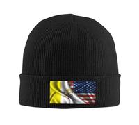 Cappello Invernale Vatican The Vatican And American USA Flag Comodo Cappello Beanie Unisex Berretto Invernale per Autunno Corsa Sci