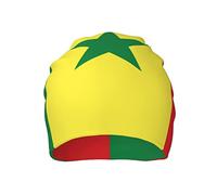 Cappello Invernali Senegal Flag Berretto in Jersey Leggero Multifunzione Cappello Beanie Traspiranti Slouch Beanie Hat per Motociclismo, Running, Sport