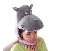 Cappello Ippopotamo - Chiesa In Pile Soffice, Berretto Giocattolo Per Bambini | Bonnet Safari Cartone Animato A Tema, Abbigliamento Per Corona Del Cosplay Esterno, Beretto Per Bambini, Casco Da Peluch