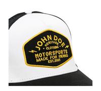 Cappello john doe jdm heritage nero/bianco/giallo
