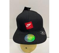 Cappello Jordan Jumpman Nike Bambino Youth Nero Snapback Logo Rosso
