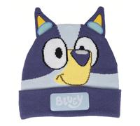 Cappello lavorato a maglia Bluey Comfort e calore per l'inverno | Set da 2 pezzi cappello e guanti con vestibilità comoda e funzionale per l'uso quotidiano e le attività all'aperto⚫ Spedizione GRATUIT