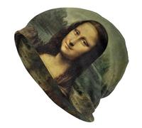 Cappello Lavorato a Maglia per Il Calore, Berretti Classici Personalizzati Leonardo da Vinci Berretti Moda Unisex Inverno Caldo Cappello Lavorato a Maglia per Adulti Pittura Arte Cappelli Cofano
