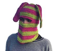 Cappello lavorato a maglia per ragazze, per foto di Pasqua, costume da diavolo, corno di Pasqua, decorazioni invernali, cappelli lavorati a maglia, costume da diavolo per Halloween