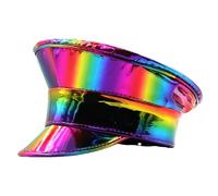 Cappello marino popolare di spettacolo della fase del cappello di festival di musica dei cappellini del capitano del cuoio dell'unità di elaborazione