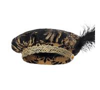 Cappello Medievale - Berretto rinascimentale Cosplay, Cappello Costume Stile Tudor Per Uomini E Donne, Festa Di Masquerade, Accessorio Per Prestazioni, Gioco Di Ruolo Storico, Fo