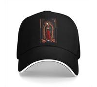 Cappello Messicano Santa Muerte Multicolore Punta a Punta Berretto da Uomo The Dead Classic Cappelli con Visiera Personalizzata Moda Cotone Stampato