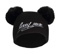 Cappello Mickey Mouse Double Pom Nero