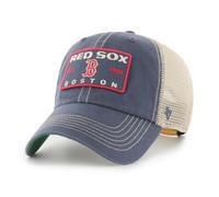 Cappello MLB Boston Red Sox Wabash '47 CLEAN UP Basecap Mesh Logo Patch Nuovo