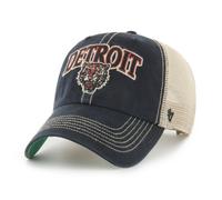 Cappello MLB Detroit Tigers Tuscaloosa '47 Clean Up Basecap Kappe Logo Mesh