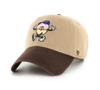 47 Brand Cappellino MLB New York Mets Cartoon Icon Ricamo Donut Clean Up T.U. Beige