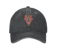 Cappello Moda Hip Hop AC-DC Flick of The Switch Cappello da Baseball Unisex Stile Distressed Cotton Cappello Vintage Outdoor Summer Snapback cap Regalo di Compleanno