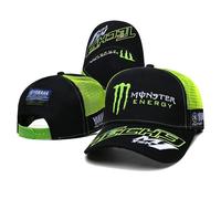 Cappello Monster Energy Racing 2025 Nero Verde | Yamaha NASCAR M1 Limited 2025