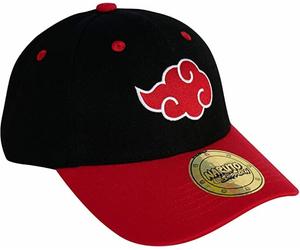 Cappello Naruto Shippuden Akatsuki cloud logo Black & Red Cap Hat ABYstyle