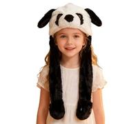 Cappello Natale, Peluche Cappello Orecchie Che Si Muovono, Natale Cappello con Orecchie Che Si Muovono, Cappello con Orecchie Che Si Alzano, Cappelli Divertenti Cappelli Natale per Festa di Natale