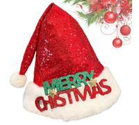 Cappello Natalizio di Babbo Natale Copricapo Caldo e Comodo per Costume da | Cappello Natalizio di Babbo Natale per Capodanno Per Festa Fotografia Parata Raduno Capodanno Famiglia Uomini Don