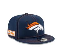 CAPPELLO NEW ERA 9FIFTY 2019 SIDELINE ROAD DENVER BRONCOS
