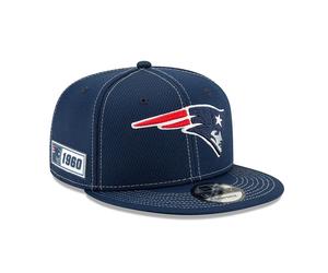 CAPPELLO NEW ERA 9FIFTY 2019 SIDELINE ROAD NEW ENGLAND PATRIOTS