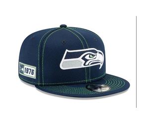 CAPPELLO NEW ERA 9FIFTY 2019 SIDELINE ROAD SEATTLE SEAHAWKS