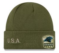 CAPPELLO NEW ERA SALUTE TO SERVICE KNIT 2019 CAROLINA PANTHERS