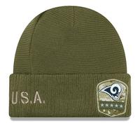 CAPPELLO NEW ERA SALUTE TO SERVICE KNIT 2019 LOS ANGELES RAMS
