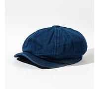 Cappello Newsboy Da Donna E Da Uomo Berretto Cabbie In Cotone Casual Retro Nuovo