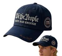 Cappello Noi Il Popolo,We The People Abbiamo Avuto Abbastanza Cappelli da Baseball,Cappelli Retro da Papà | Per Adulti Donne Uomini All'Aperto Campeggio Escursionismo Golf Ciclismo Eventi Sportivi