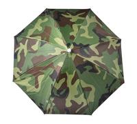 Cappello Ombrello - Cappello Ombrello Testa Per Sole | Cappello Ombrello Portatile, Ombrello Di Protezione Solare Impermeabile Portatile, Strati Elastici Compatti UV E Protezione Contro, camouflage